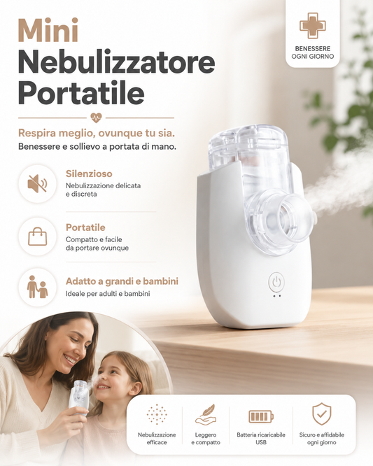 GoNeb - Mini Nebulizzatore Portatile
