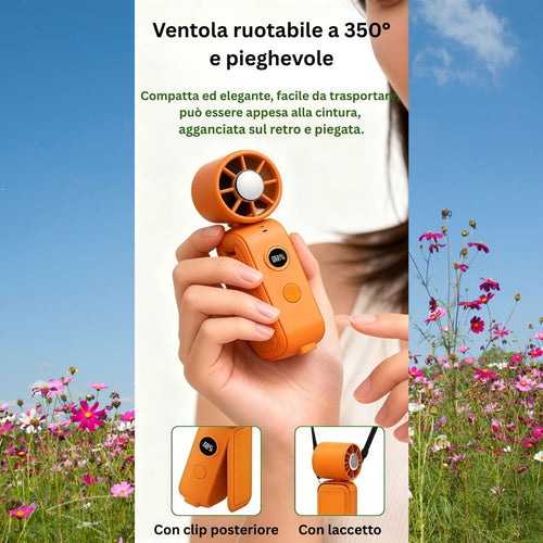 Fani – um 350° faltbarer Mini-Ventilator